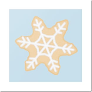 Snowflake Cookie Posters and Art